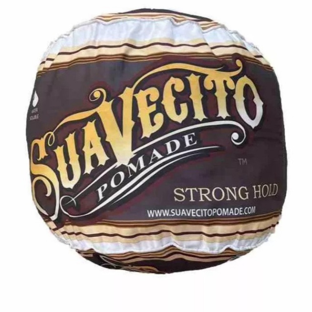 Suavecito Pomade Can Pillow Cool Smooth Soft Confortable Collectible